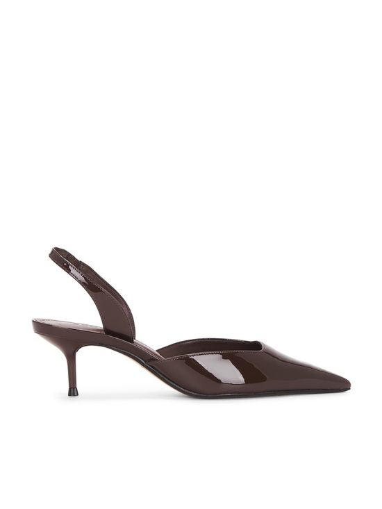 SCHUTZ Shoes - Schutz Paola Mid Pump in Root Brown